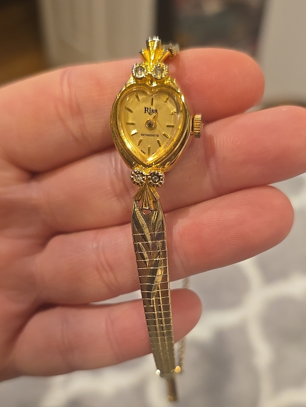Vintage Risa Heart Watch